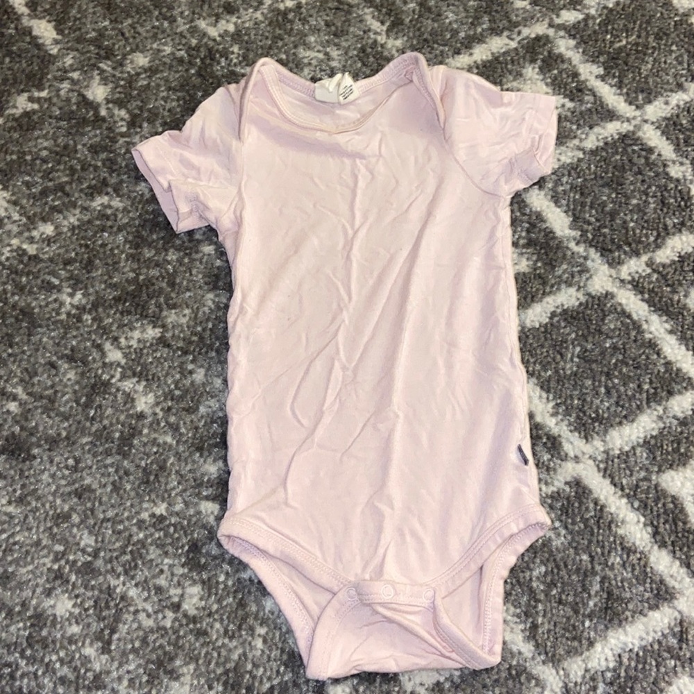 PLAY 6-12 month onesie. Blush color.